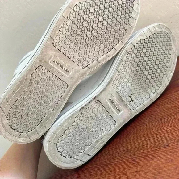 Airwalk Safety Mens Arena Mid Composite Toe Work Shoe White Grey Aw6452 Size 13 - Picture 11 of 11